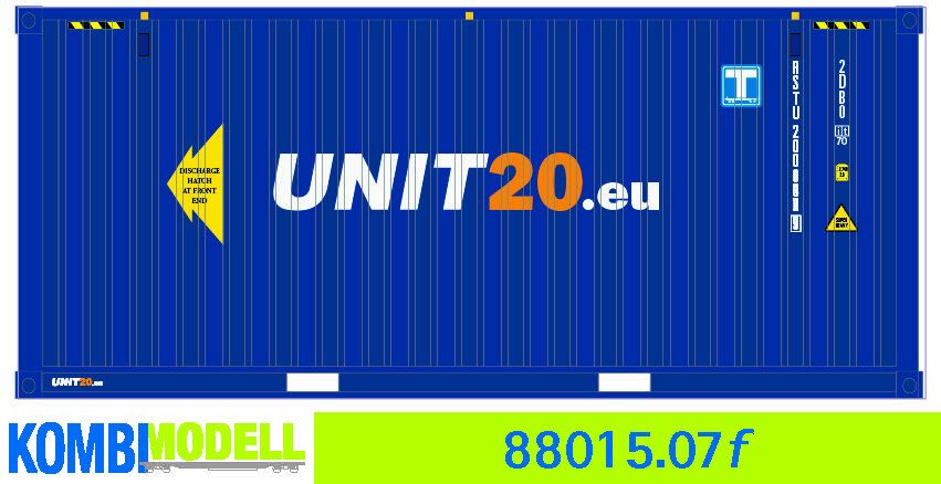 Kombimodell 88015.07 Ct 20' Letterbox Unit20" #RSTU 200082" 